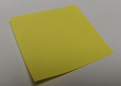 Post-it® note adhesive.